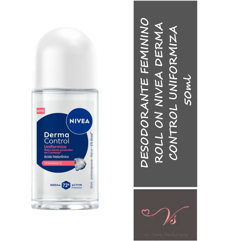 Desodorante Roll-on Nivea Derma Control Uniformiza 50ml
