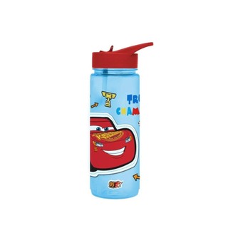 Garrafa de água infantil Carros Relâmpago McQueen 650ml Tuut - Linha Disney