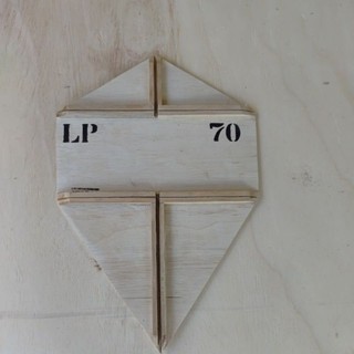 Forma  gabarito profissional para  produção de pipas ,Modelo Lápis 70 cm