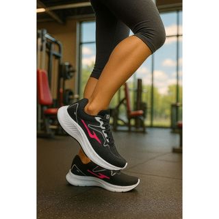 Tênis Feminino Casual Confortável Academia Esportivo Trz Leve Macio Dia a Dia