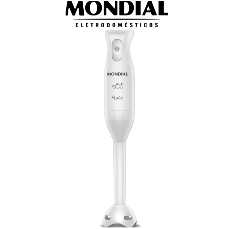 Mixer Mondial Pratic M-15-W Branco 127v 200W Triturador Processador