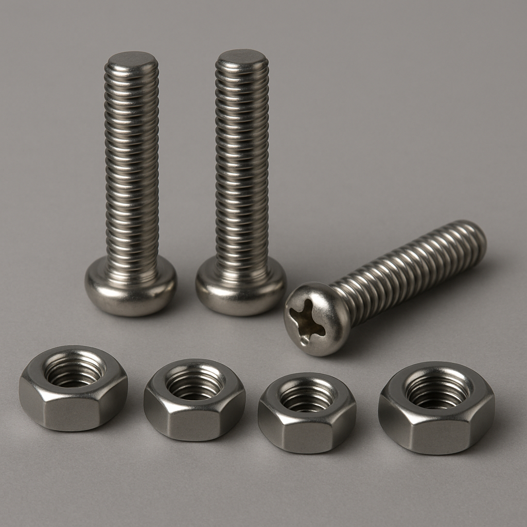 100 unidades Parafusos Longos/Porcas Para Óculos– Tamanhos 1.4mm / 1.2mm em Metal - Reparo em Oferta na Shopee