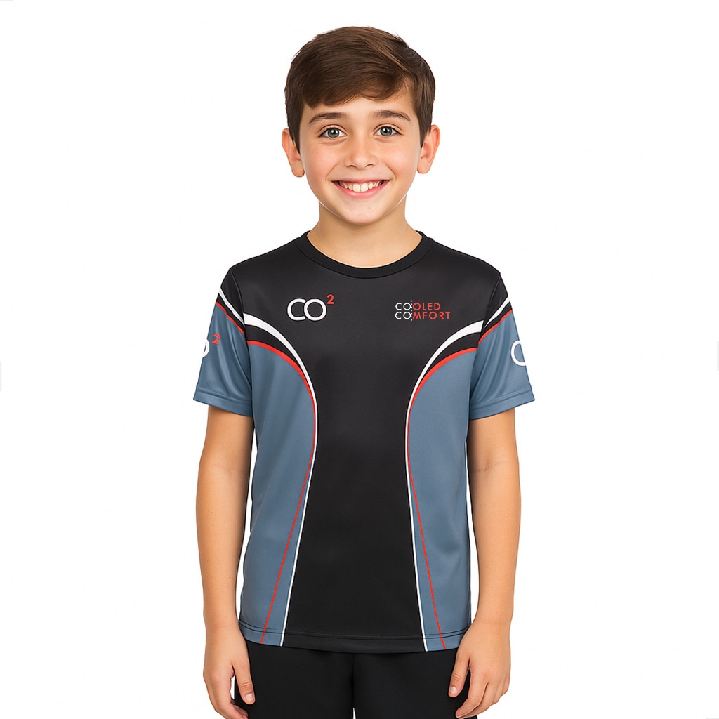 Camisa Dry Fit Infantil Com Proteção UV Camiseta Infantil