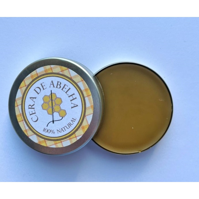 Cera de abelha para fios e linhas - 100% natural - artesanato