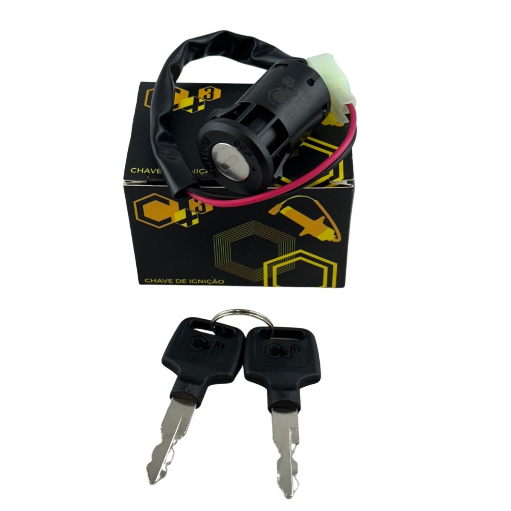 Chave de Ignição CX3 CG 125 Titan KS/ES/KSE (02 - 04) Fan 125 KS (05 - 08) em Oferta na Shopee