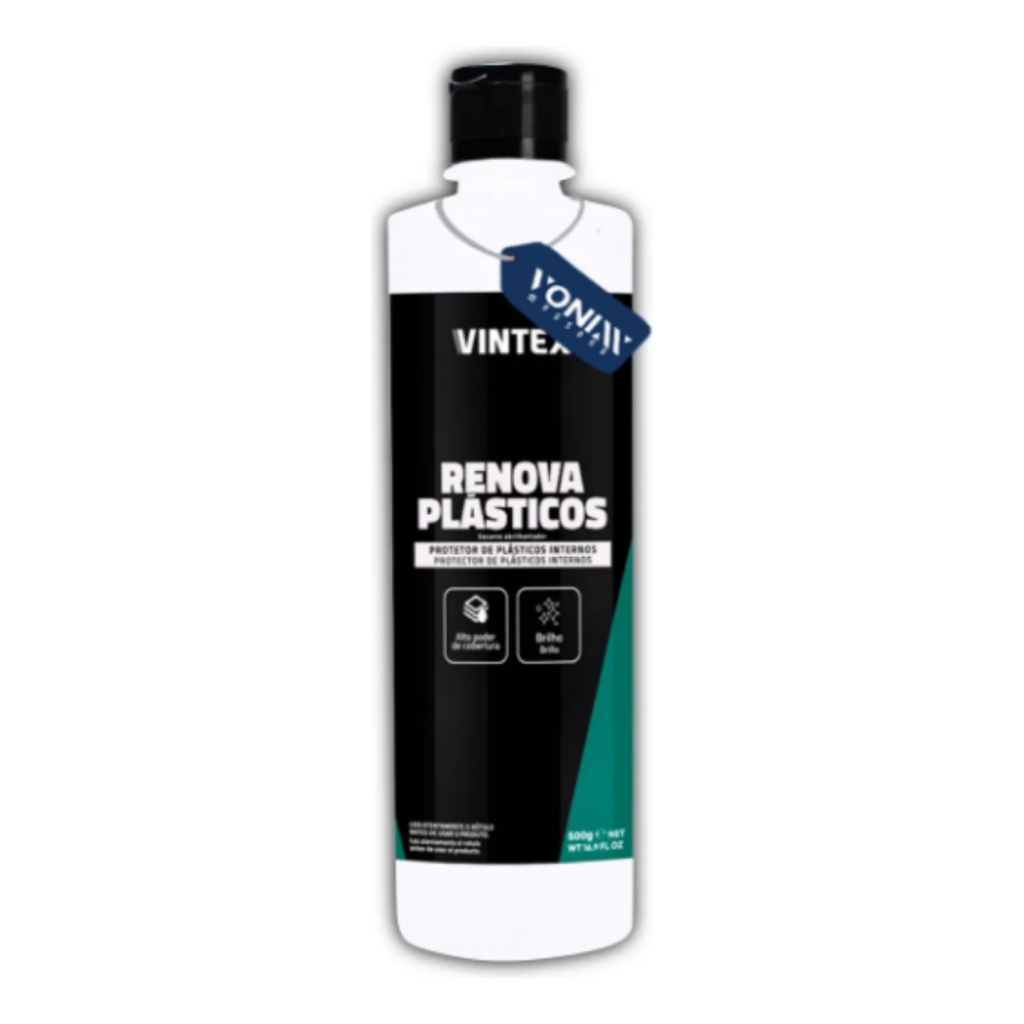 Renova Plásticos 500ml Vintex Revitalizador Painel Vonixx em Oferta na Shopee