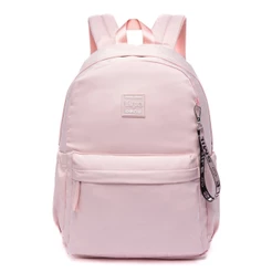 Mochila Yupe Escolar Feminina Juvenil Rosa Reforçada