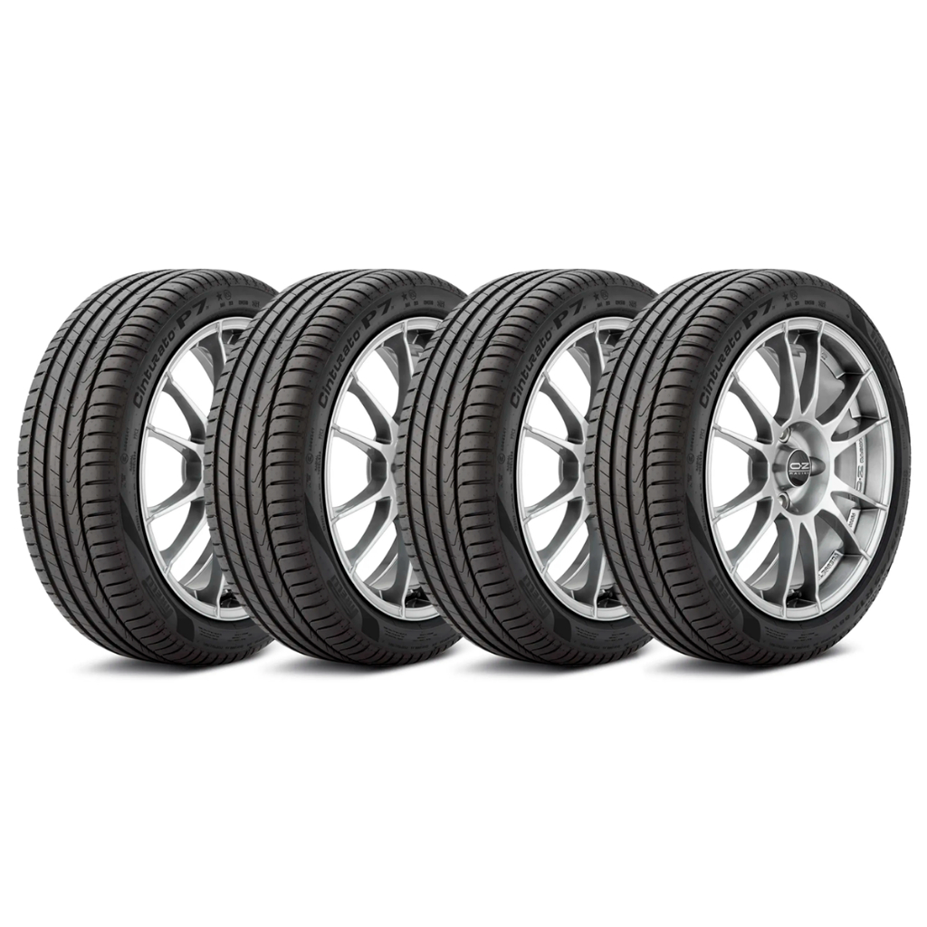 Kit 4 Pneus 215/50R17 Pirelli Cinturato P7C2 91V em Oferta na Shopee