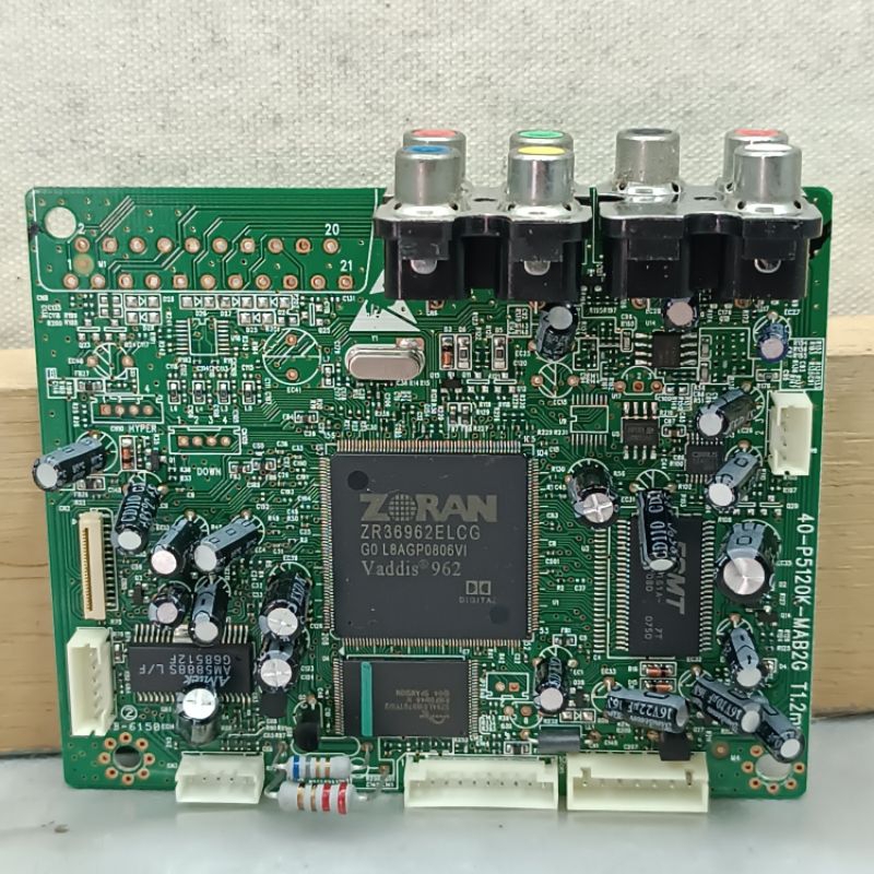Placa saída vídeo áudio dvd player Philips LG dvp5120kx