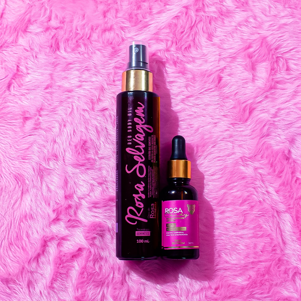 1 Oleo + 1 Serum Candy  Rosa Selvagem - Beauty