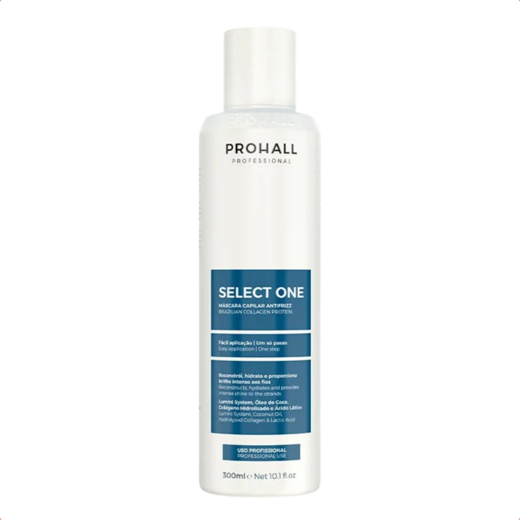 Máscara de Tratamento Capilar Prohall Select One 300ml