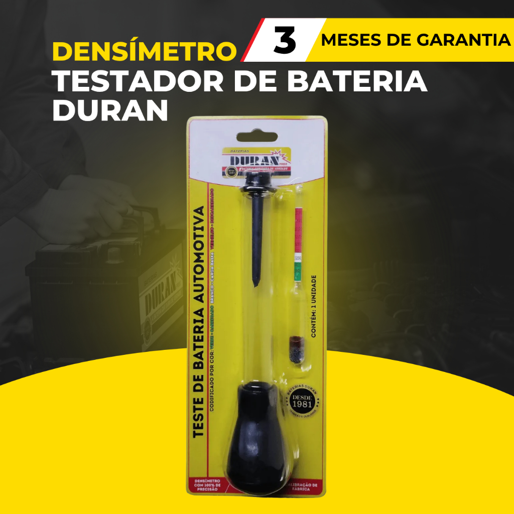 Densimetro Testador de Bateria Duran