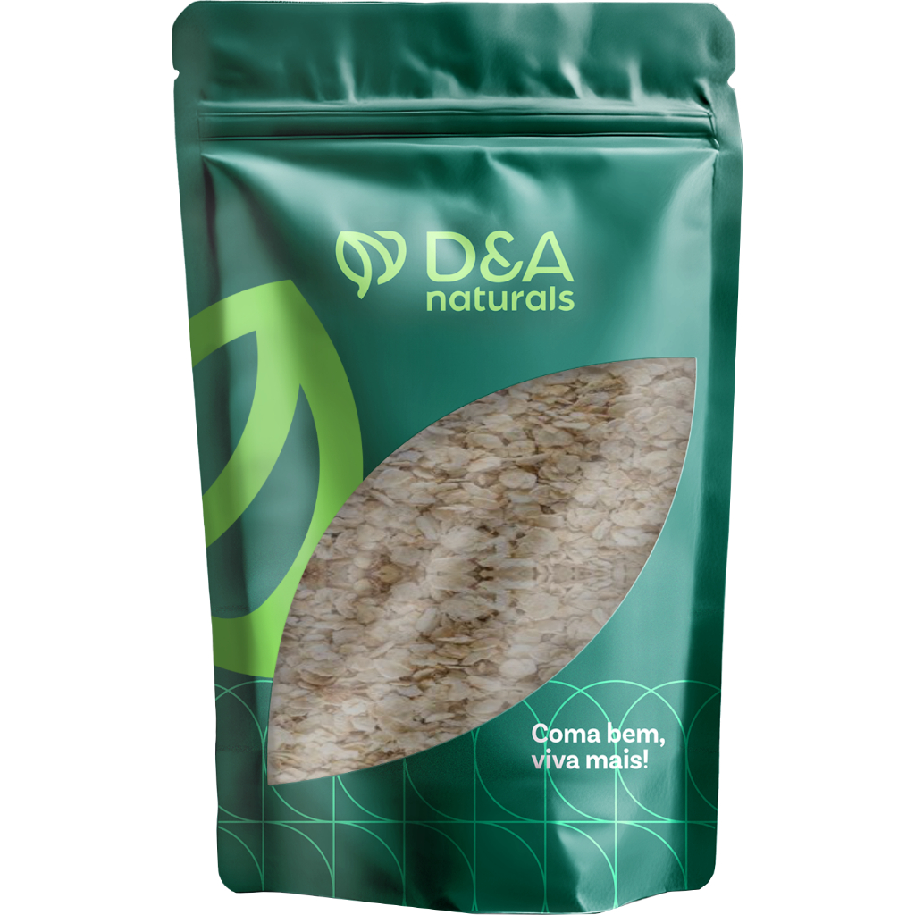 Aveia em flocos Finos 1kg 100% Sem Glúten