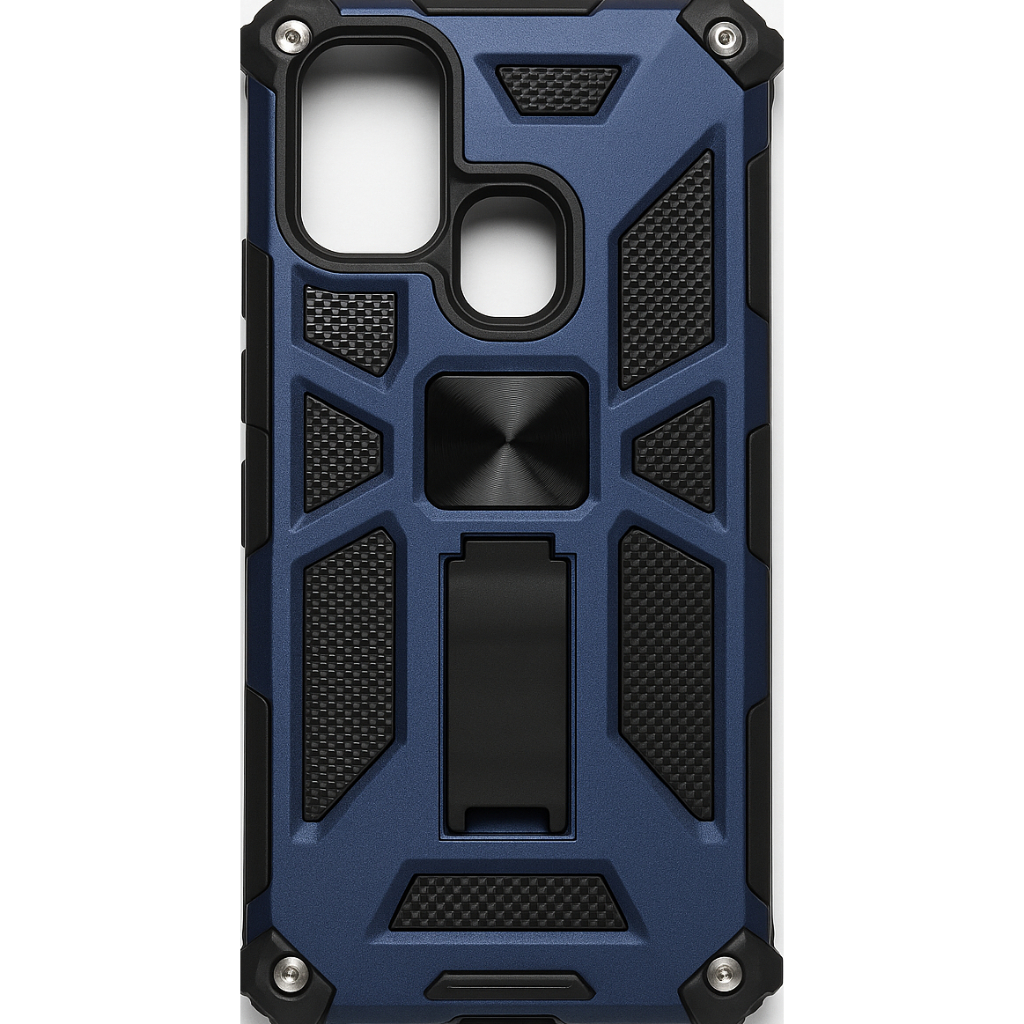 Capa Antichoque para Samsung Galaxy A21S – Azul em Oferta na Shopee