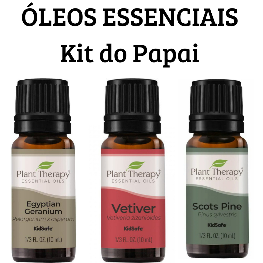 3 ÓLEOS ESSENCIAIS DO PAPAI KIT VETIVER GERÂNIO PINHO ESCOCÊS IMPORTADO FRASCO VIDRO ÂMBAR ENVIO 24 HORAS