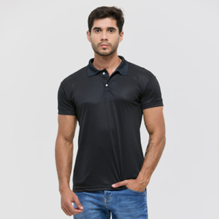Camisa polo masculina piquet poliester em Oferta na Shopee