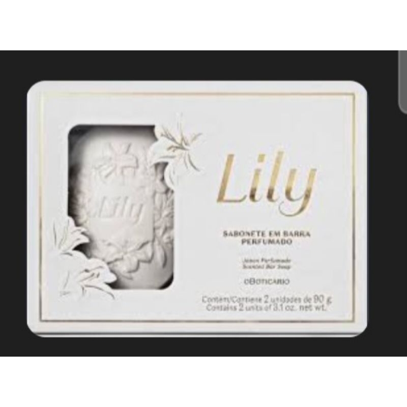 sabonete lily em barra perfumado