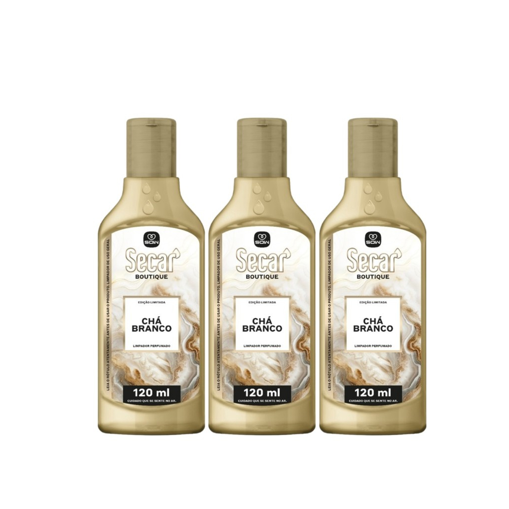 Detalhes do Kit 3 Home Spray Secar Boutique 120ml Aromatizante Premium Odorizador de Ambiente Luxo