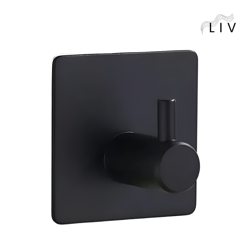 Gancho Cabideiro Suporte De Banheiro Aço Inox com Adesivo Instalação sem Furos | Metais Liv-on em Oferta na Shopee