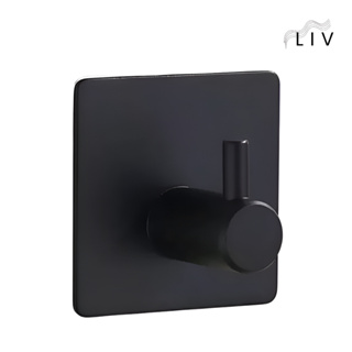 Gancho Cabideiro Suporte De Banheiro Aço Inox com Adesivo Instalação sem Furos | Metais Liv-on em Oferta na Shopee