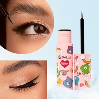 Delineador Líquido Preto Ursinhos Carinhosos - Dalla (VALIDADE PARA 10/2026) em Oferta na Shopee
