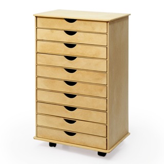 Organizador Madeira Mdf Casa Escritório Organizadores Porta Papel Sulfite Folhas A4 10 Gavetas em Oferta na Shopee