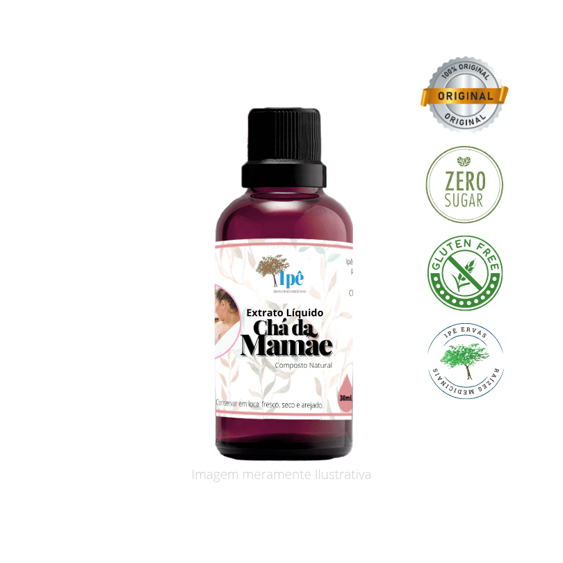 Chá da Mamãe – Extrato Liquido de Algodoeiro, Erva Doce, Funcho, Alfafa, Camomila em Oferta na Shopee