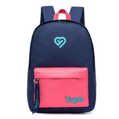 Mochila Yupe Original Juvenil Escolar Colorida Reforçada