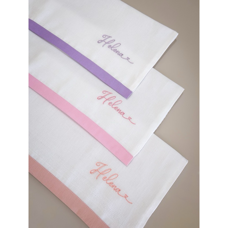 kit Fraldas de boca personalizadas menina