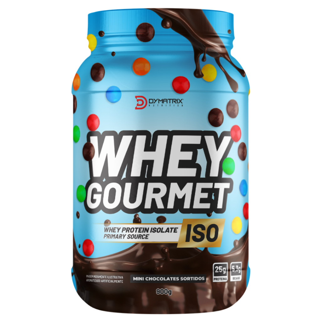 Whey Gourmet Protein Isolado Gourmet Nutrition 900g