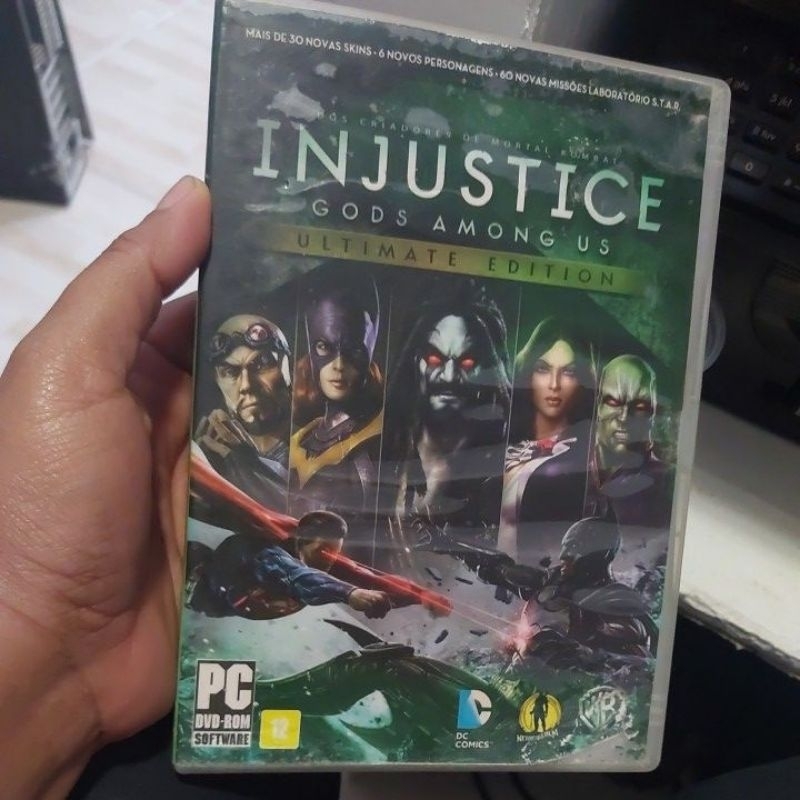 j.o.g.o Injustice Gods Among US Edition Warner( usado)