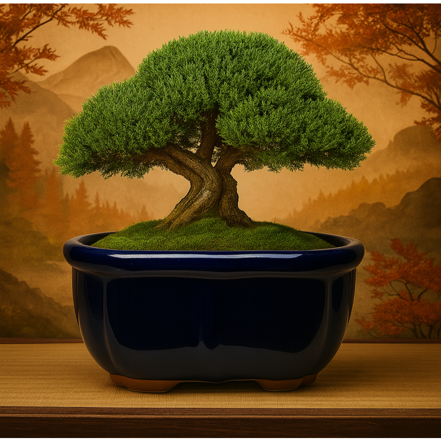 Vaso Mame Para Bonsai Ref 287 Liso Cerâmica Petrópolis em Oferta na Shopee