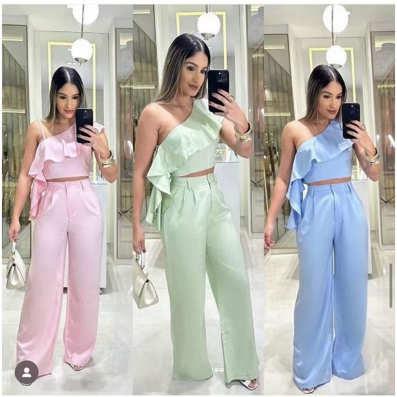 Conjunto de Calça e Cropped para Festa: Onde Comprar | BuscaProdutos