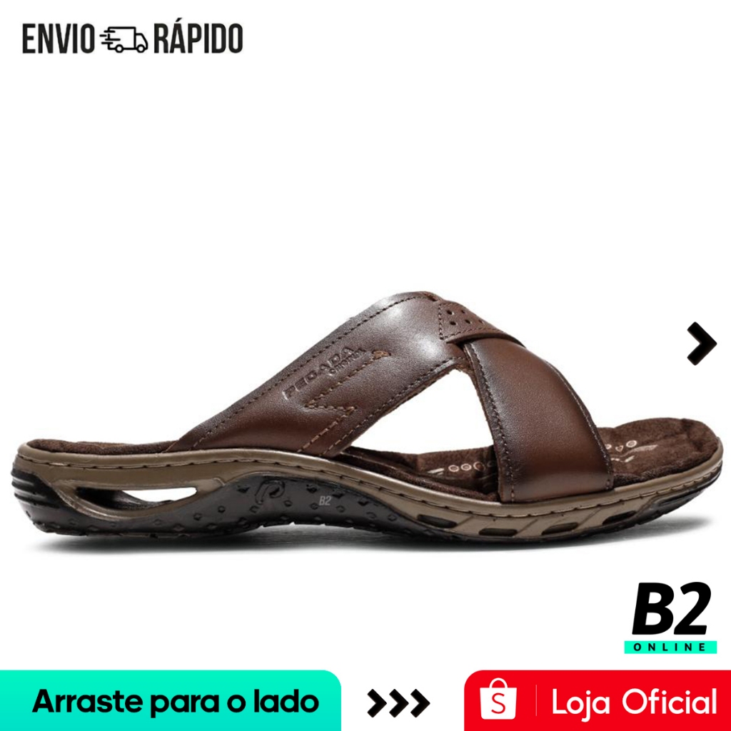 Chinelo Pegada Tiras Masculino Original Com Nota Fiscal e Garantia em Oferta na Shopee