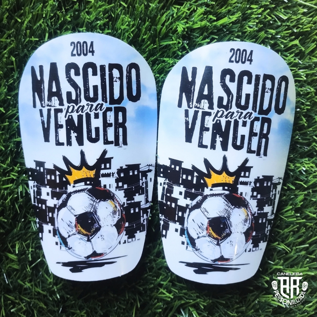 Caneleira Personalizada Com Seu Ano de Nascimento Frase Nascido Para Vencer