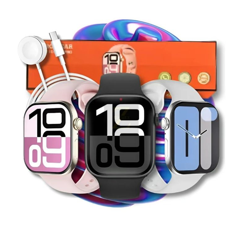 Relogio Smartwatch W10t Pro Mini 42mm Gps Nfc lançamento Feminino Original