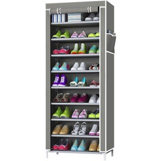 Sapateira Vertical Zíper 9 Prateleiras Multiuso Tênis Forte em Oferta na Shopee