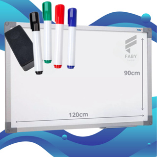 Quadro Branco Grande Com 4 Canetas e Apagador Lousa Branca Anotações Estudo Escritório Aula Online em Oferta na Shopee