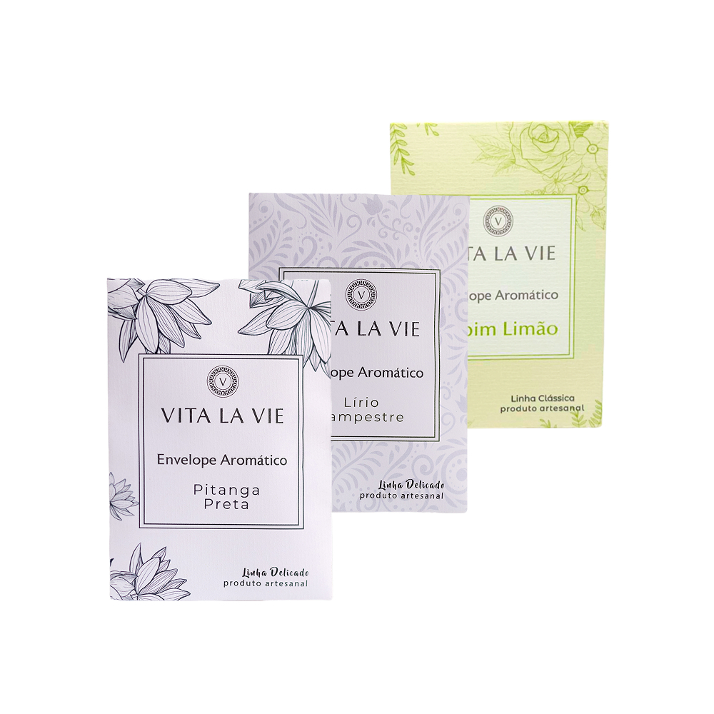 Sachê perfumado para Gavetas e Armários - Envelope Aromatizador 15g