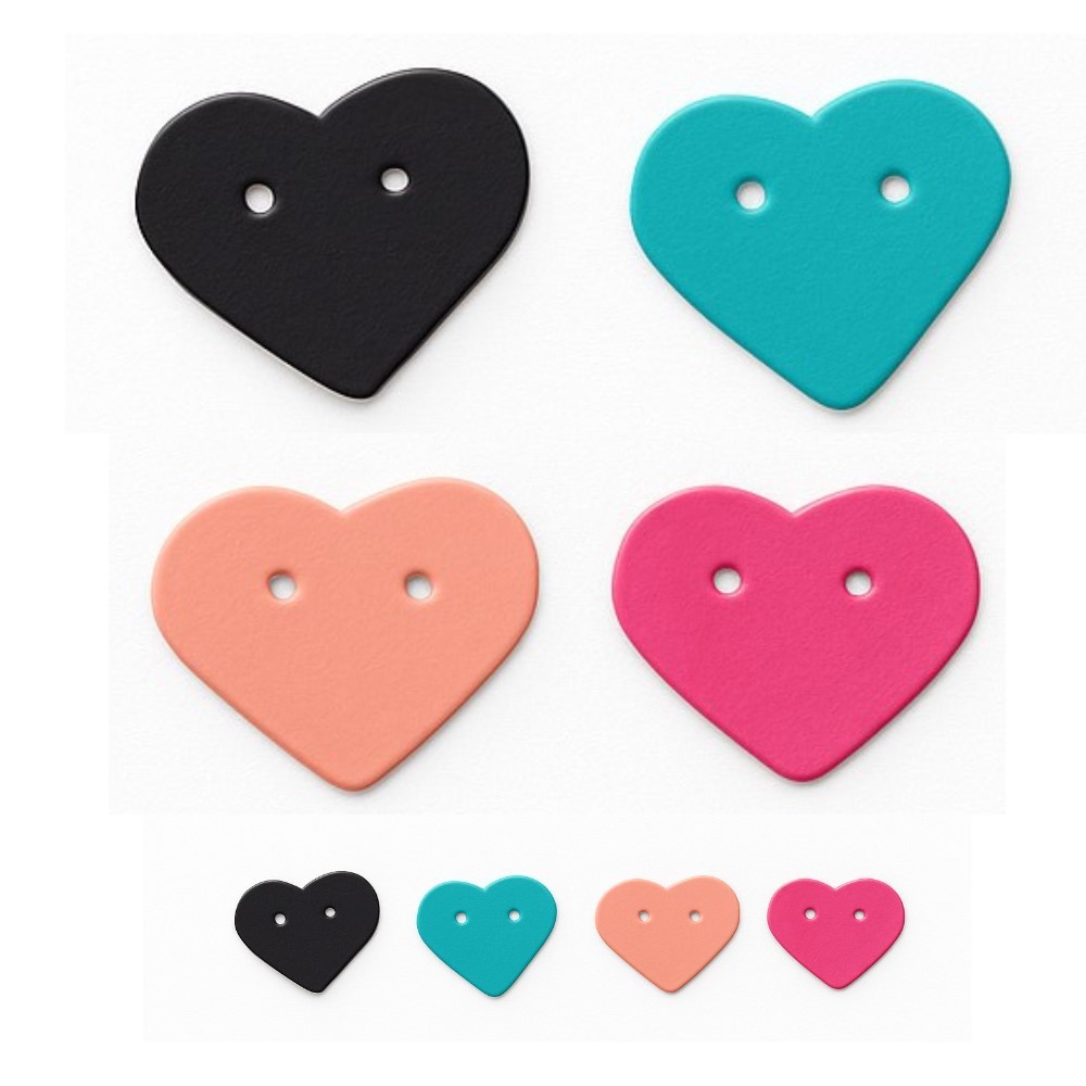 100 Unidades - Etiqueta para Brinco modelo Coração Colorido Tag em Oferta na Shopee