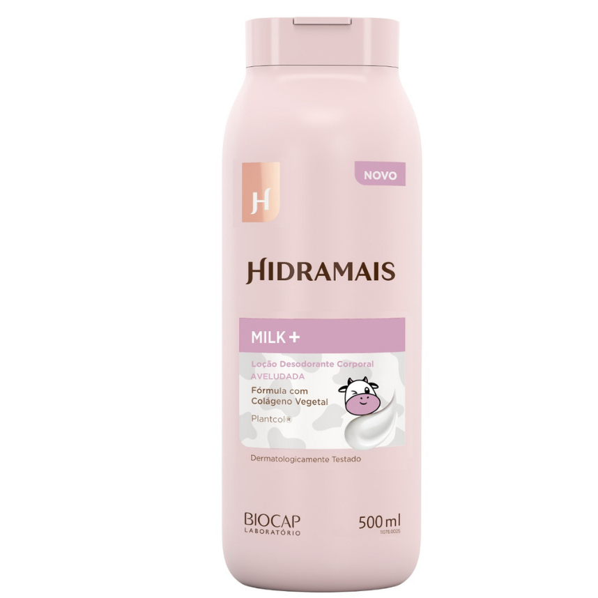 Creme Loção Hidratante Corporal Milk+ 500ml Hidramais em Oferta na Shopee