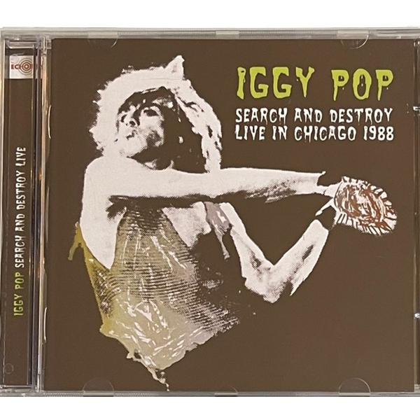 CD - Iggy Pop - Search and Destroy Live in Chicago 1988 - Radio Shows