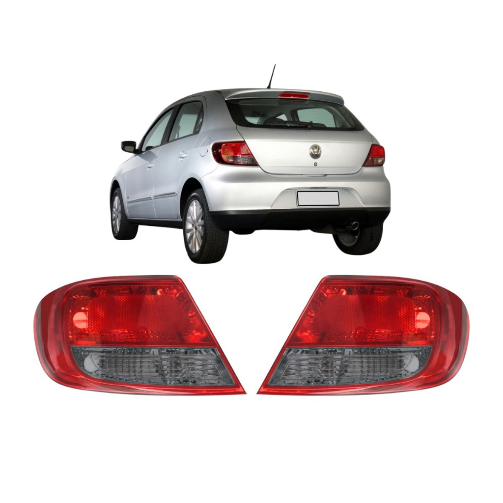 Lanterna Gol G5 Traseira Fumê 2009 2010 2011 2012 em Oferta na Shopee