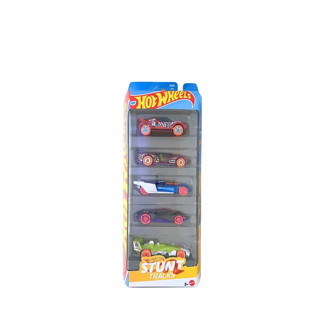 Pack Carrinho Hot Wheels Pack 5 Stunt Tracks 2025 Jbj83 Mattel
