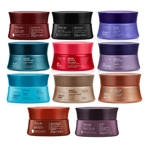 Mascara Amend Profissional 300g - Escolha a sua em Oferta na Shopee
