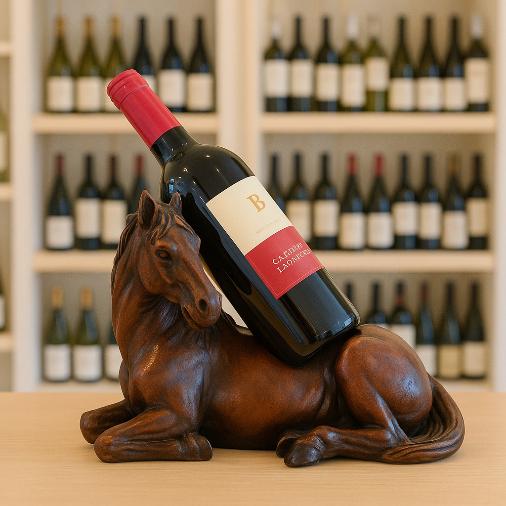 Suporte Para Vinhos Cavalo Country Decoracao Para Adega Sala Cozinha em Oferta na Shopee