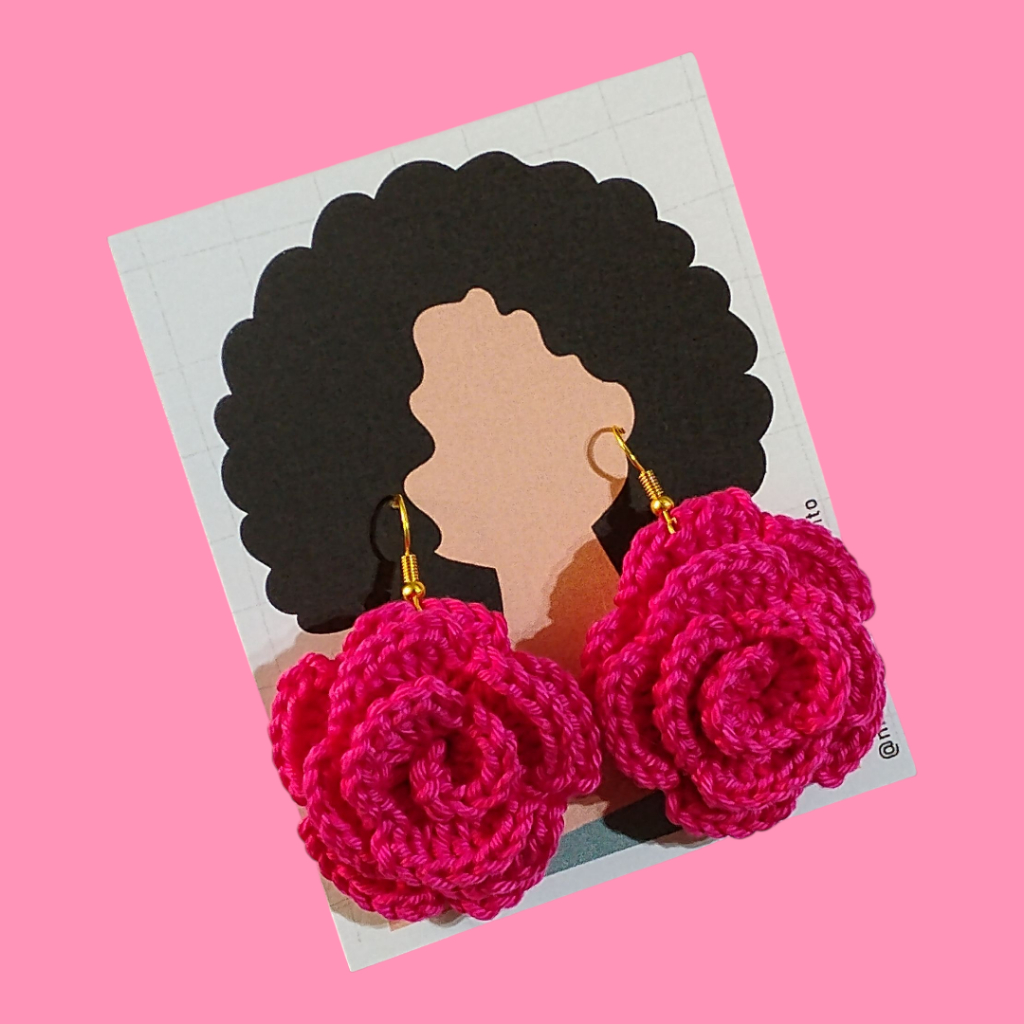 Brinco de Crochê Flor: Onde Comprar | BuscaProdutos