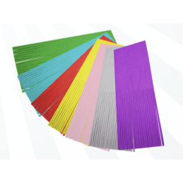 PAPEL DE BALA DE COCO SEDA COLORIDO – KIT COM 48, 96 e 144 UNIDADES em Oferta na Shopee