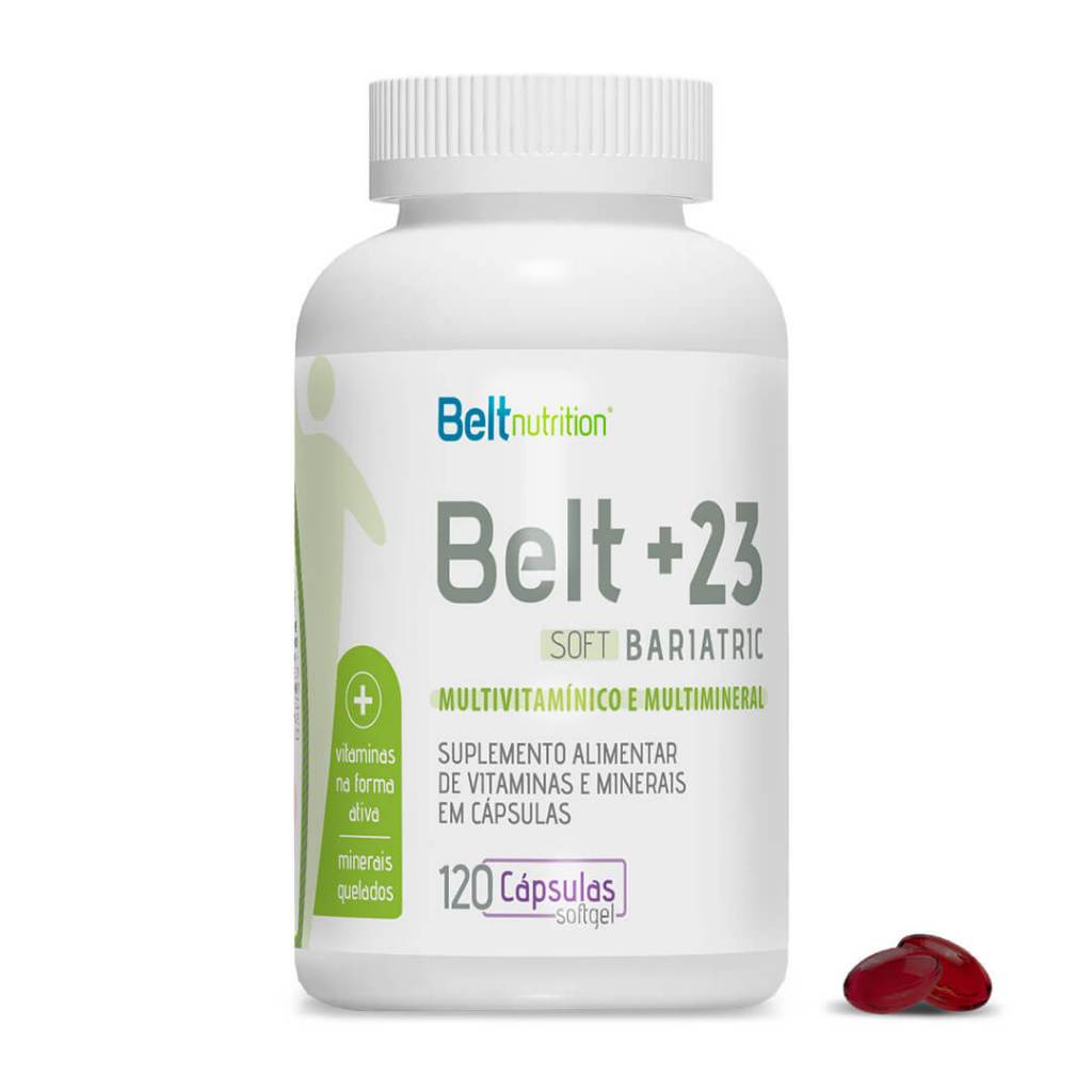 Belt +23 Bariatric Soft Multivitamínico e Multimineral Plus em Oferta na Shopee