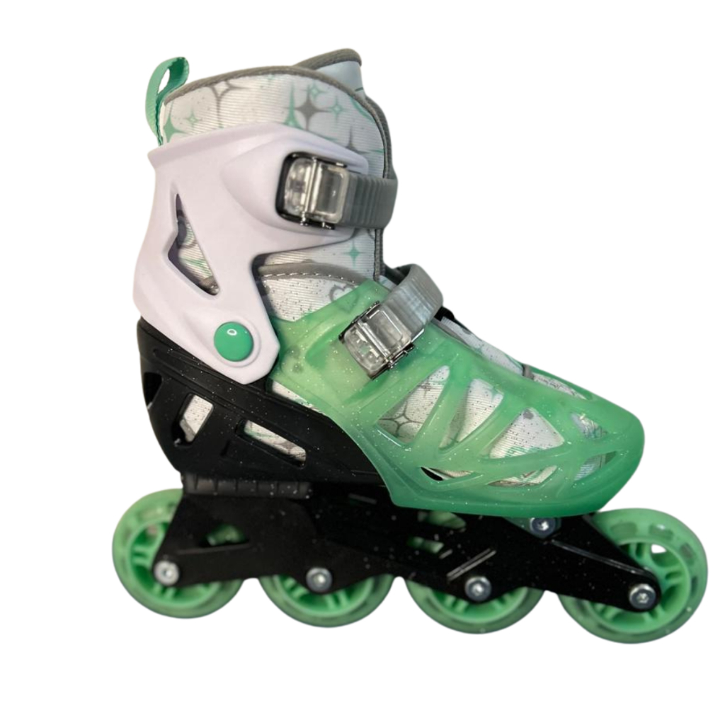 Patins Inline Tracer Ajustável Infantil Roller Derby